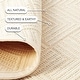 preview thumbnail 11 of 25, Nuloom Natural Textured Suzanne Area Rug