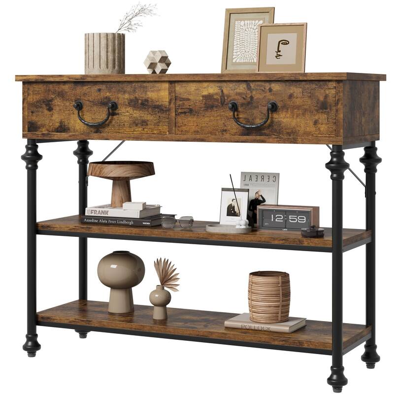 Console Table with Drawers