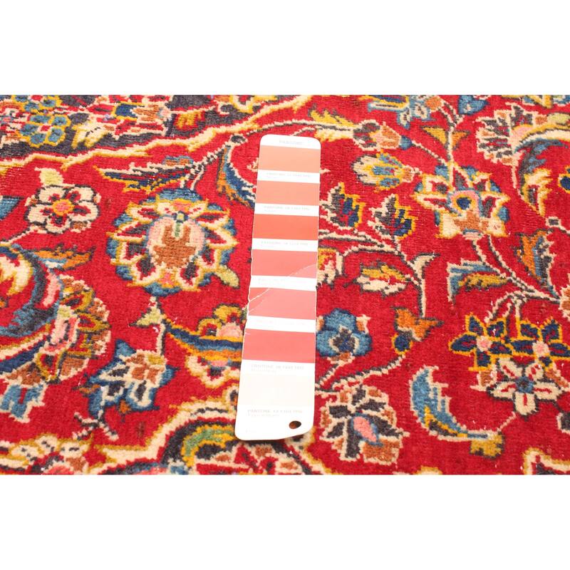 ECARPETGALLERY Hand-knotted Kayseri Red Wool Rug - 4'5 x 7'3