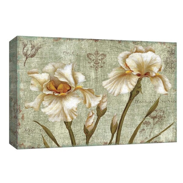 PTM Images 9-153869 PTM Canvas Collection 8" x 10" - "Histoire Naturelle I" Giclee Flowers Art Print on Canvas