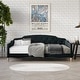 preview thumbnail 12 of 22, CraftPorch Modern Linen Nailhead Button Tufted Twin Daybed