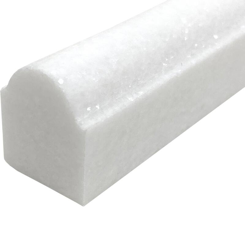 Thassos Marble 0.75" x 12" Polished Pencil Liner