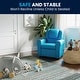preview thumbnail 108 of 189, Contemporary Kids Recliner with Cup Holder and Headrest - 24"W x 21.5" - 36.5"D x 27"H