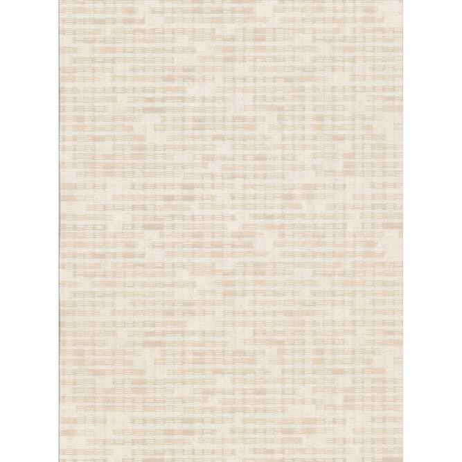 Brewster Clarice Beige Distressed Faux Linen Wallpaper - 21in x 396in x 0.025in