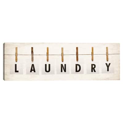 Clothes Line Canvas Art Print