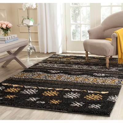 SAFAVIEH Couture Tibetan Shag Laureana Rug