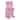 Decorative Happy Candy Bear Figurine Sculpture - 7", Pink - 6.75"