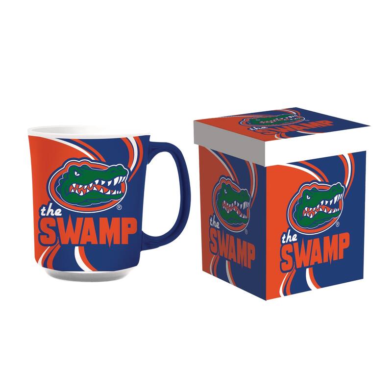 University of Florida, 14 oz Ceramic Coffee Mug w/ Gift Box