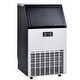 preview thumbnail 10 of 10, AOOLIVE Freestanding Commercial Ice Maker Machine 100LBS/24H