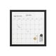 preview thumbnail 30 of 34, Martha Stewart Dry Erase Magnetic Monthly Calendar and with Woodgrain Frame