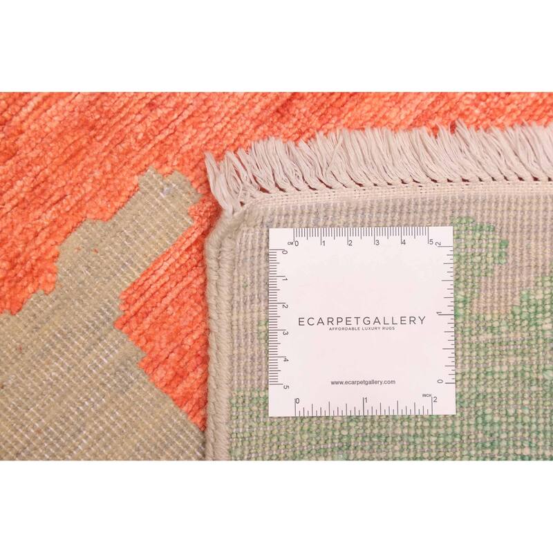 ECARPETGALLERY Hand-knotted Legacy Khaki Silk, Wool Rug - 9'11 x 14'2