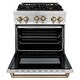 preview thumbnail 24 of 51, Autograph Edition 30" 4.0 cu. ft. Dual Fuel Range with Gas Stove and Electric Oven in Fingerprint Resistant Stainless Steel