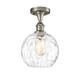 Option Clear Water Glass / Brushed Satin Nickel