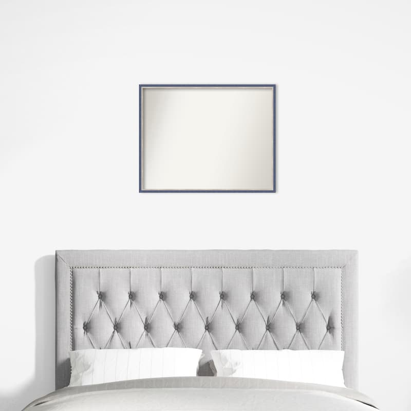 Theo Narrow Non-Beveled Wood Framed Wall Mirror