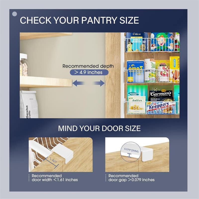 8-Tier Pantry Organization and Storage