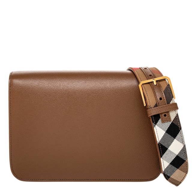 Burberry Mackford Check and Crossbody Bag