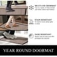 preview thumbnail 93 of 107, A1 Home Collections Polypropylene Rubber Door Mat All Weather Inside Outside Door Mat