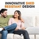 preview thumbnail 112 of 136, Cheer Collection Super Soft Shaggy Long Hair Throw Pillows Set of 2 Plush Accent Cushions