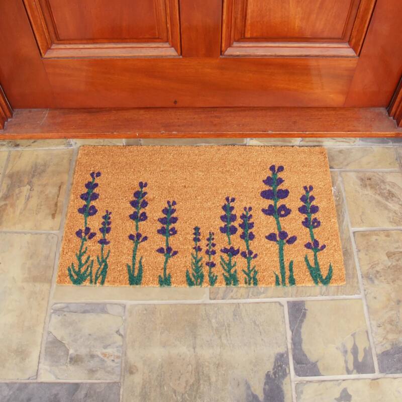 Rubber-Cal Summer "Flower Door Mat" Kit - 18" x 30" - 2 Doormats