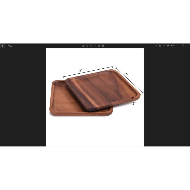 Square Plates - Medium - S/2