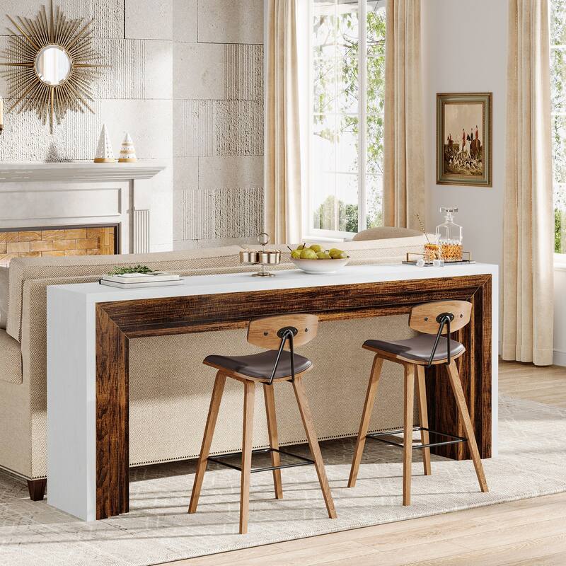 70.9 Inches Long Farmhouse Console Table for Entryway Hallway