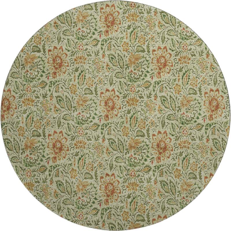 Premium Washable Super Soft Floral Mayfield Rug
