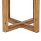 preview thumbnail 8 of 6, Hamel Outdoor Acacia Wood Square Side Table by Christopher Knight Home