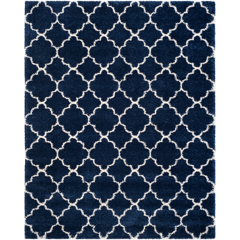 SAFAVIEH Hudson Shag Jeryl Glam Trellis 2-inch Area Rug
