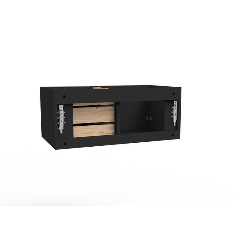 Alpine 36" Wall Mounted Bathroom Vanity (Base Only)