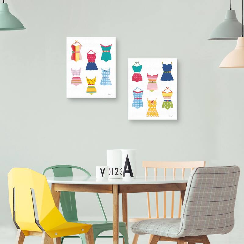 Sea Sand Sun V, Sea Sand Sun VI by Courtney Prahl Canvas Art Prints