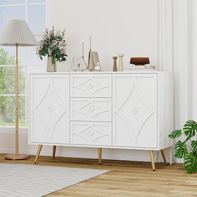 2 Door 3 Drawer Storage Cabinet