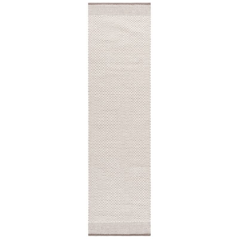 SAFAVIEH Handmade Kilim Mairwen Cotton & Wool Rug - 2'3" x 9' Runner - Beige/Ivory