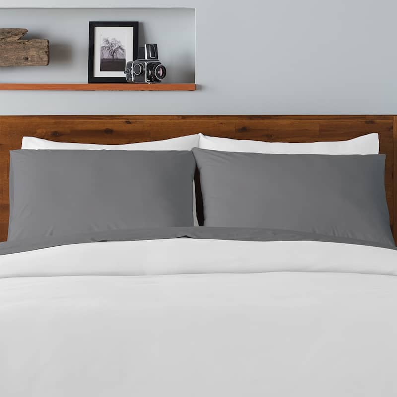 100% Cotton Percale Cool and Crisp Deep Pocket Sheet Set