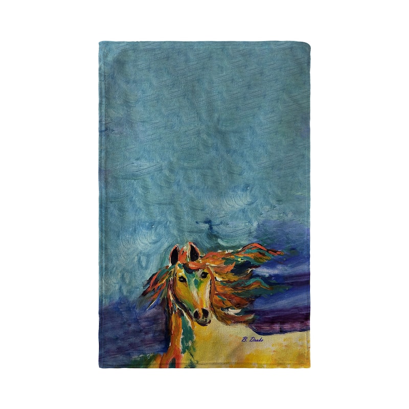 Colorful Horse Kitchen Towel - 16x25