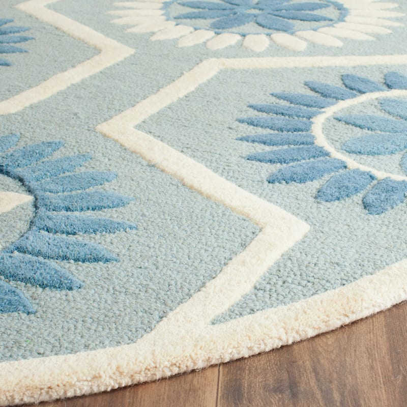 SAFAVIEH Handmade Cambridge Edeltraud Modern Moroccan Wool Rug