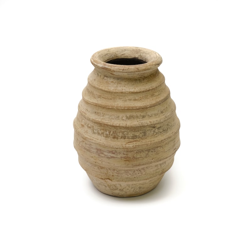 Artissance 10.6"H Tribe Water Jar Off - White Small - Off White