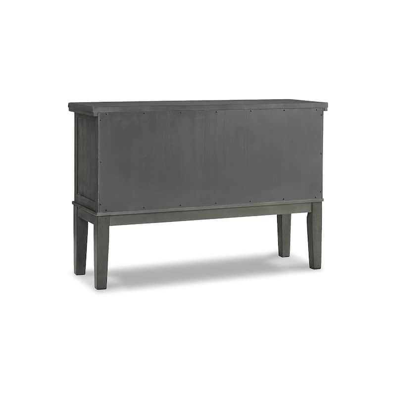 Hallanden Antique Gray Dining Room Server - 56"W x 18"D x 39"H