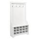 Prepac Hall Tree with Bench and Shoe Storage