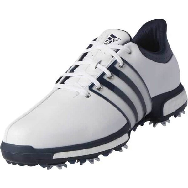 Shop Adidas Men's Tour 360 Boost White/Dark Slate Golf Shoes Q44822 ...
