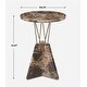 preview thumbnail 5 of 4, Uttermost 50002 Levitate 16" Diameter Marble Accent Table