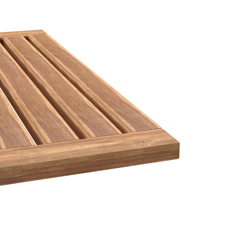 Contemporary Natural Wood Lounge Chair