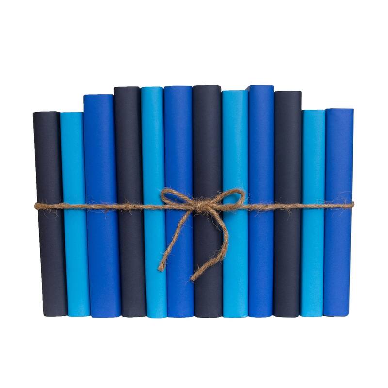 Books Blue Decorative Accessories: Denim Wrapped Colorpak