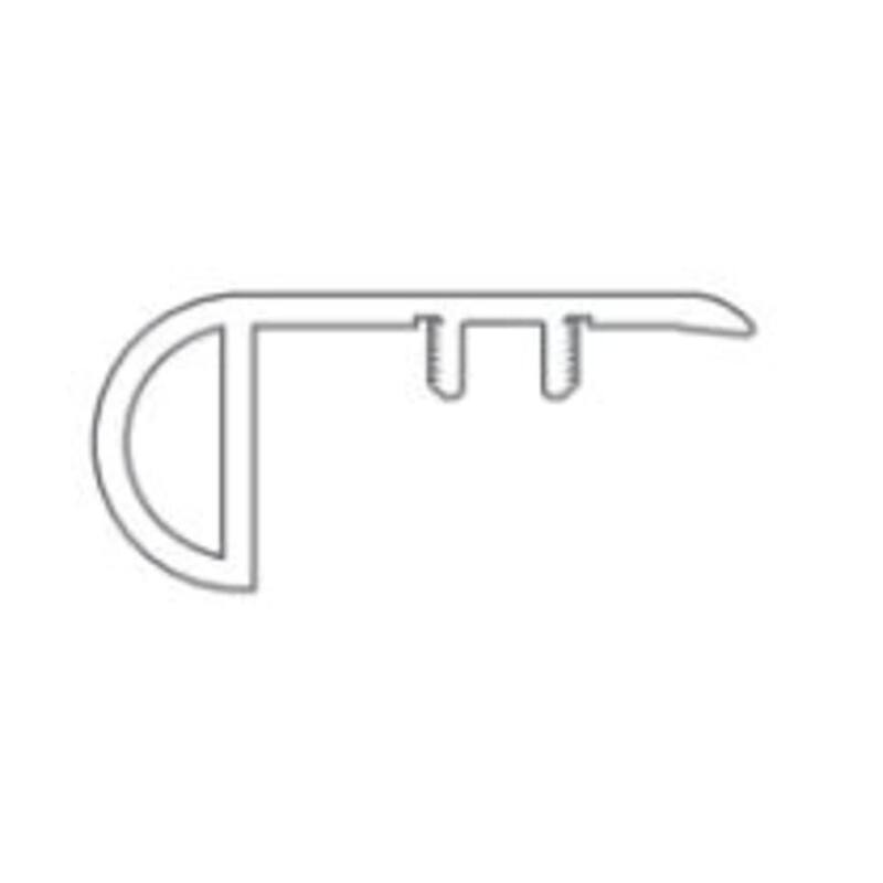 Shaw PCST6-Purview20 Purview 20 94" Vinyl Overlap Stairnose - Sold by - Nomadic