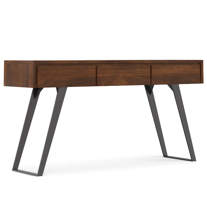 WYNDENHALL Mitchell 60 inch Wide Modern Industrial Console Sofa Table - 60 W x 16 D x 30 H