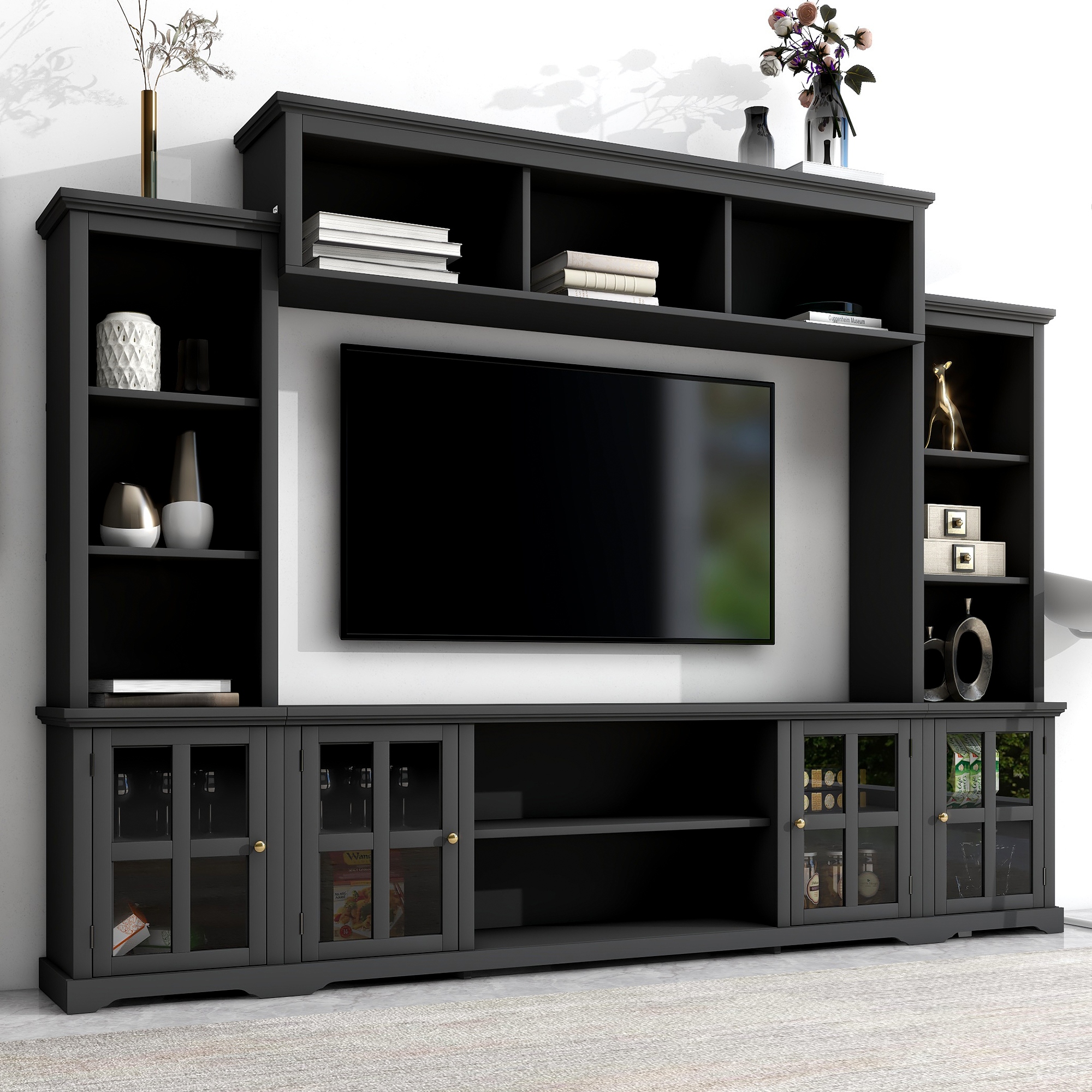 Wall unit entertainment center shop for 70 inch tv