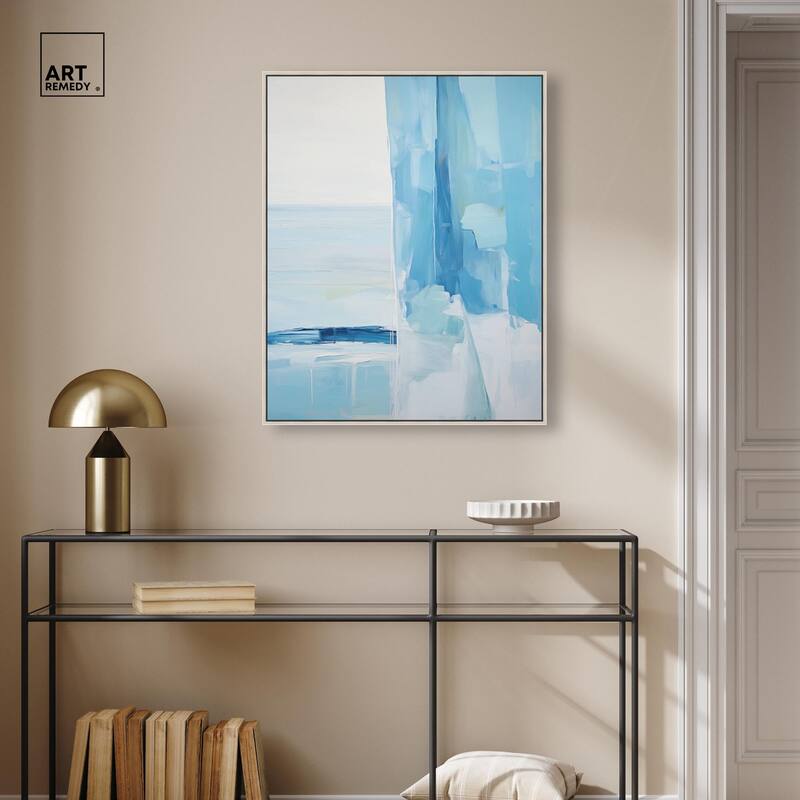 Seraphic Blues I Canvas by Art Remedy