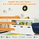 preview thumbnail 32 of 30, 3-Drawer Storage Cabinet with Slide-Out Drawers and Wheels for Multi-Functional Home Organizer - 40" x 13" x 24.5" (L x W x H)