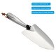 preview thumbnail 4 of 3, 6.1x3.2" Garden Trowel Gardening Hand Shovel Spade Garden Tools with Scale - Silver Tone