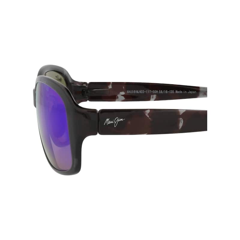 Maui Jim Square-Frame Nylon Sunglasses