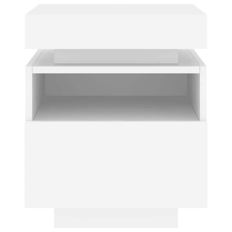 vidaXL Bedside Cabinet Engineered wood Compact Bedside Cabinet